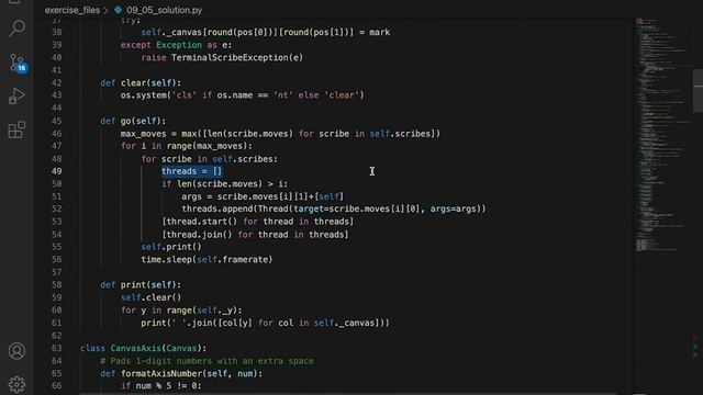 Solution When i Move , You move | | Python Essential Training смотреть онлайн