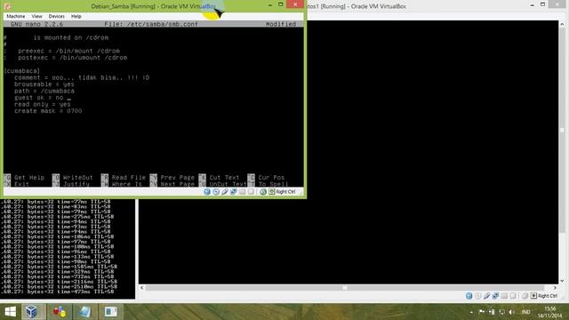 Konfigurasi Samba di Debian dengan Client Centos смотреть онлайн