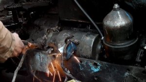 На Т-40 стартер от  МТЗ.