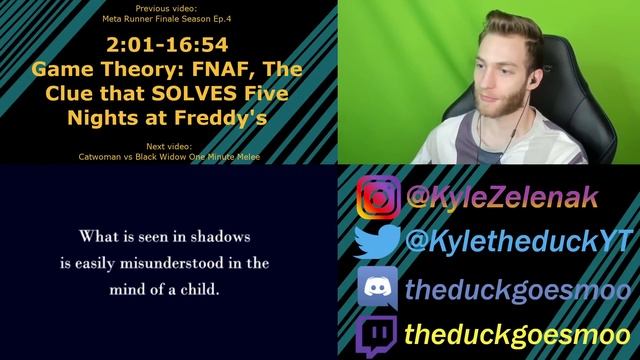 COULD IT ALL BE A DREAM??!! Reacting to "Game Theory The Clue that SOLVES FNAF" смотреть онлайн