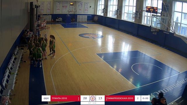 Тринта 1 – Тимирязевская 1 (Девушки 2010, Первенство Москвы, 15.05.2022) смотреть онлайн