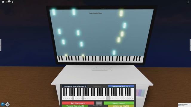 I, Giorno Giovanna, have Hacked Roblox Piano смотреть онлайн