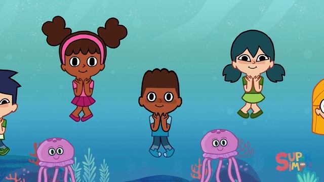 The Jellyfish | Kids Songs | Super Simple Songs смотреть онлайн