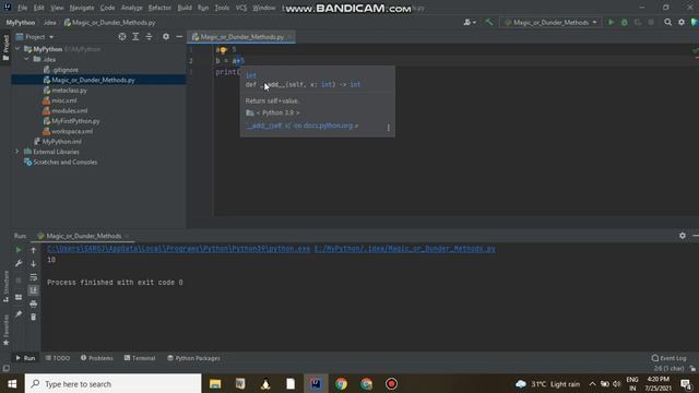 006 Magic or Dunder Methods 01: Introduction to Magic or Dunder Methods смотреть онлайн
