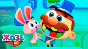 Мультфильмы Серия | Жозе Комилао и Магия фокусов| Обучающее видео для детей