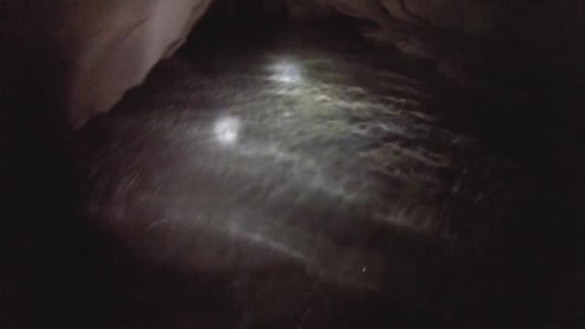 Крым . Пещера источник Васильки - открыта новая подземная гидросистема смотреть онлайн