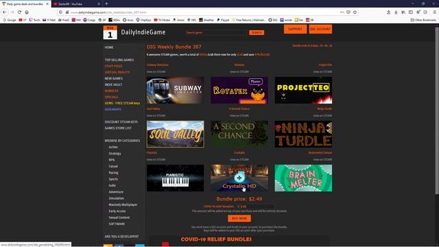 Your Last Weekend & Chance To Take Advantage Of One Of The Best Indie Bundles I've Ever Seen! смотреть онлайн