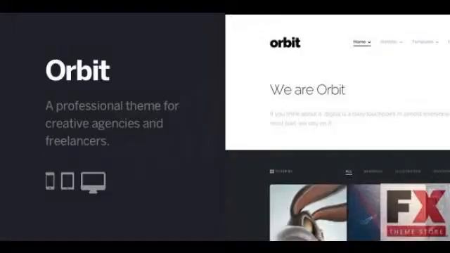 Preview Orbit - Professional WordPress Portfolio Theme TFore смотреть онлайн