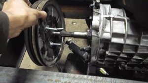 #25 Как сделать шкив и шлицевую часть для ременного сцепления для самодельного трактора.