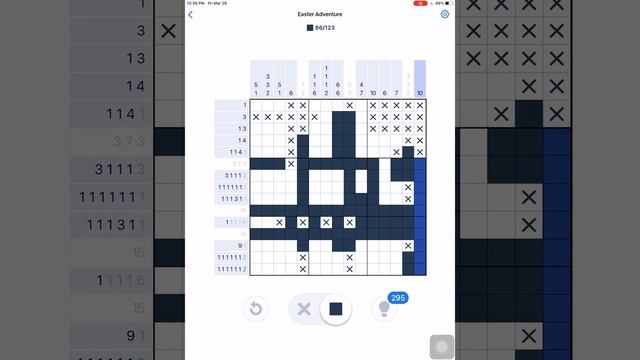 Nonogram Easter Adventure 2021 Postcard 2 Puzzle 17 смотреть онлайн