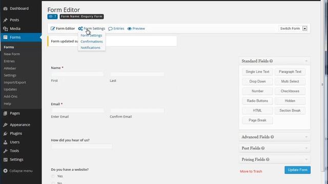 Gravity Forms Simple Demo смотреть онлайн
