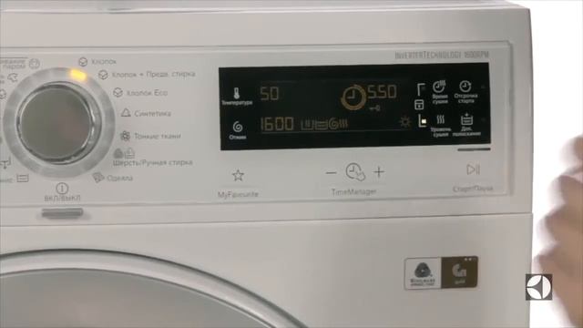 Стирально-сушильная машина Electrolux EWW 1686 HDW фронтальная смотреть онлайн