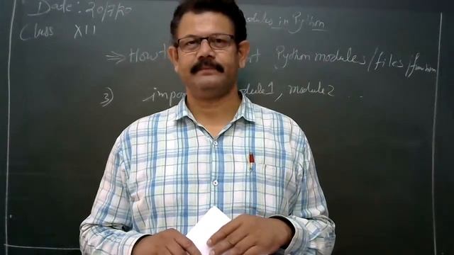 Class XII Computer Science, Topic - Import Modules In Python. ( Part- 2 ) смотреть онлайн