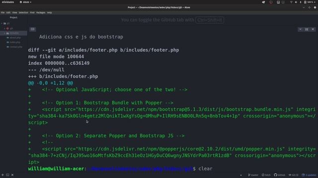 Reapresentação - Git log, blame e bisect: navegando pelo histórico de commits - WDEV смотреть онлайн