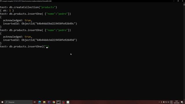 MongoDB - Instalação, InsertOne, InsertMany e busca смотреть онлайн
