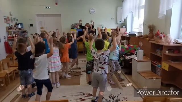 "ДОЖДИК КАП-КАП-КАП" танец игра В. Е. Глушкова, МАДОУ "Берёзка", Когалым, ХМАО смотреть онлайн
