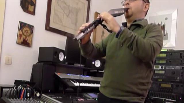 Maurizio Vento plays WX11 sax and Yamaha VL70M - All by myself смотреть онлайн