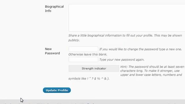 WordPress Tutorial #11: How to Change your Password смотреть онлайн