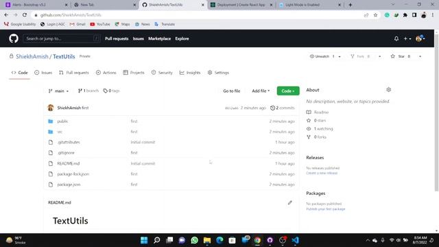 Free Building + Hosting React App 2022 Method |Publish on Github| Complete MERN Course in hindi #17 смотреть онлайн