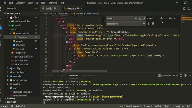 [MERN] 5-dars. Navbar va TravelBook Componentlarni yaratamiz смотреть онлайн