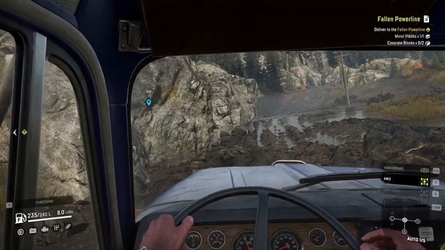 Fallen Powerline | SNOW RUNNER : THE OFFROAD GAME | LOW ON FUEL !! смотреть онлайн