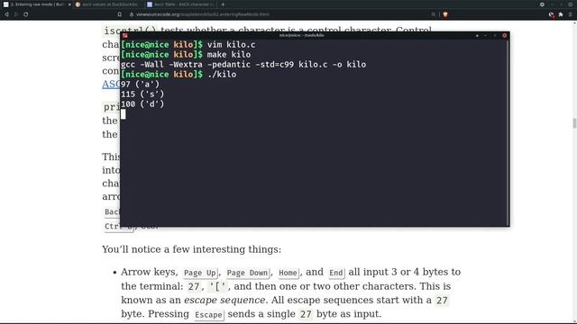 Building a Text Editor in C | Step 8 смотреть онлайн
