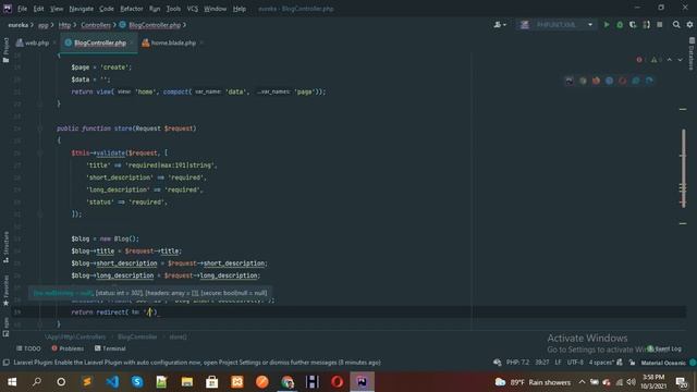 Laravel Blog CRUD 2nd смотреть онлайн