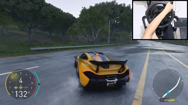 McLaren P1 - The Crew Motorfest | Thrustmaster T300RS gameplay смотреть онлайн