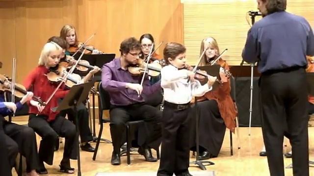 Jonathan performs Accolay's Violin Concerto in A minor, Nov.22,2012