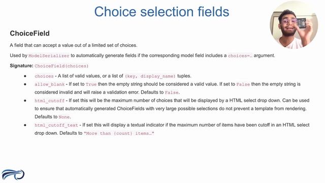 Serializer Fields | Core Arguments | Custom Serializer Field in Django Rest Framework смотреть онлайн
