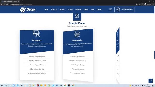 Datax - Data Science & Machine Learning WordPress Theme смотреть онлайн