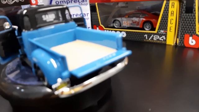 Miniatura Chevrolet 3100 Pickup 1950 Azul, Fabricante Maisto, Escala 1/25 - COMPRECARSHOP смотреть онлайн
