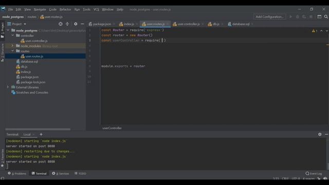 Node JS & PostgreSQL полный курс 2021 Rest API смотреть онлайн