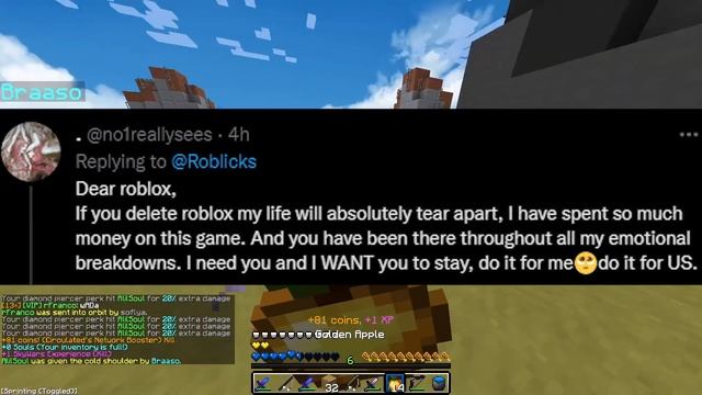 Roblox Is Getting DELETED... смотреть онлайн