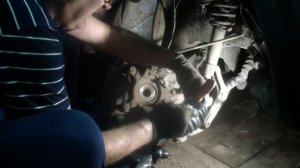 HONDA CR- V меняем пыльник шруса, с- блоки верхнего рычага