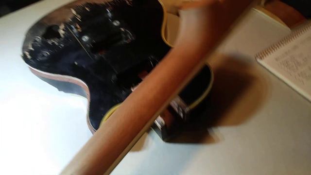 Vintage Gibson Les Paul Custom Restoration Video 2 смотреть онлайн