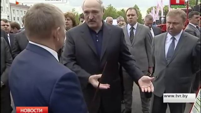 Александр Лукашенко посетил Минский тракторный завод смотреть онлайн