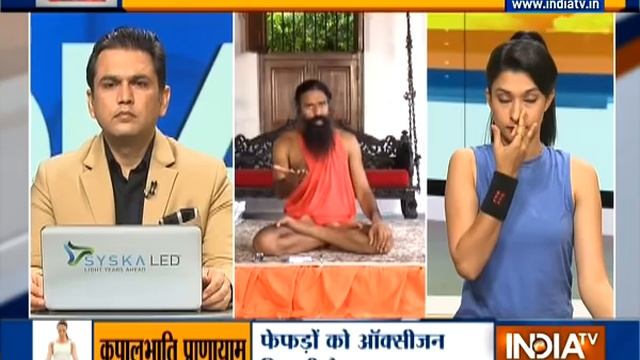 Swami Ramdev shares yogasanas and pranayam to treat breast cancer смотреть онлайн