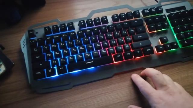 Oklick HS-HKM300G Pirate клавиатура + мышь + коврик