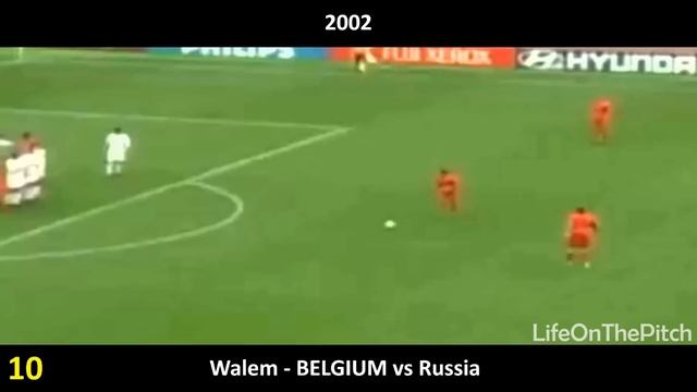 TOP 20 FREE KICKS ● WORLD CUPS смотреть онлайн