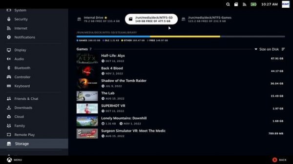 Steam Deck - Manage Shader Cache & Compact Data with Code!