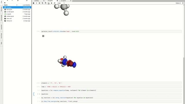 Open Chemistry JupyterLab смотреть онлайн
