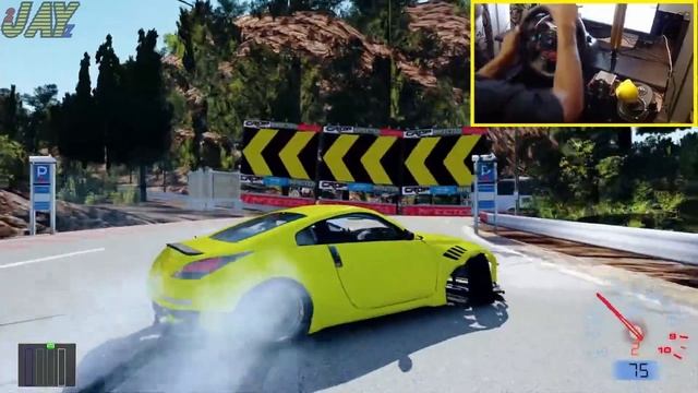 NO HANDBRAKE CHALLENGE! 350Z vs Japanese Touge! (Assetto Corsa Graphics Mod) Assetto Corsa Drift смотреть онлайн