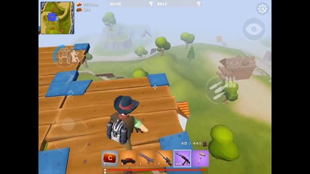 Rocket Royale - Orbital Strike VS Blimp Event (9 Kills) | Gameplay смотреть онлайн