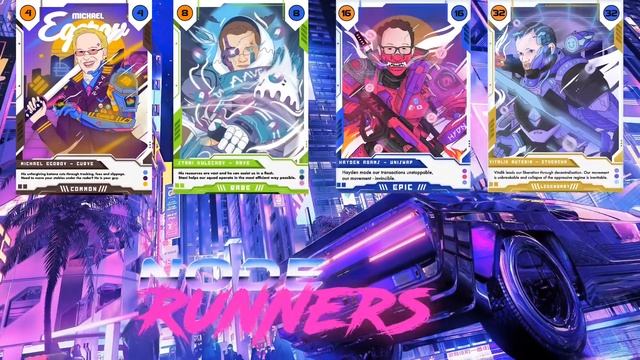Node Runners $NDR NFT Cards & Keanu (Fan Made Promo Vid - no sound). Cyberpunk Crypto Game. смотреть онлайн