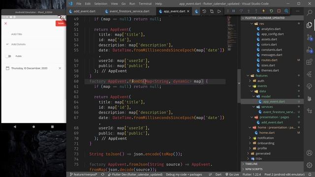 [ 1 ] @flutterdev Calendar : Customization, Events CRUD with Firebase Firestore | Updated смотреть онлайн