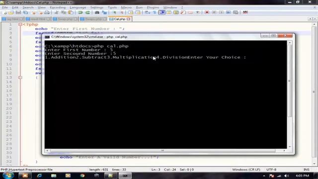 "LIVE" Calculator Program In php [Hindi] | Php Tutorial #31 смотреть онлайн