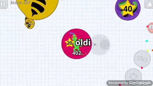 Agar.io Ну нормально так массы. смотреть онлайн