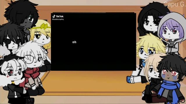 Depressive Ink Au Reacts To Frisk, Sans And Chara. [English/Español] (Part 1/??)