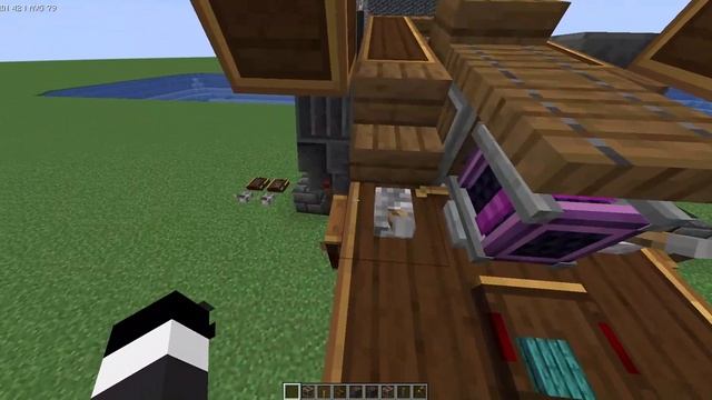 Car in Minecraft (+ Drawbridge!) Clockwork: Valkyrien Skies x Create смотреть онлайн
